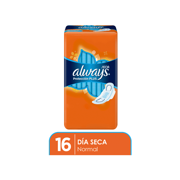 Always Toalla Plus Seca Con Alas x 16 Unid #1