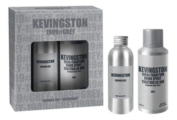 Kevingston 1989 grey Estuche Shower Gel + Desodorante #1
