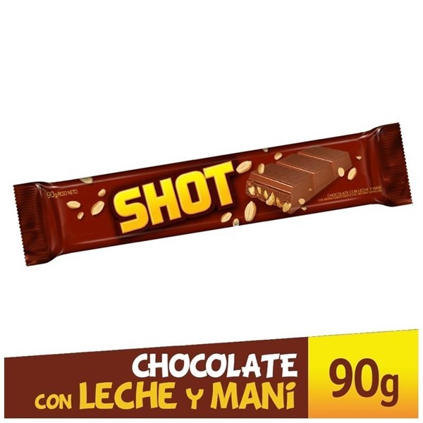 Chocolate Shot Con Maní 90 Gr #1