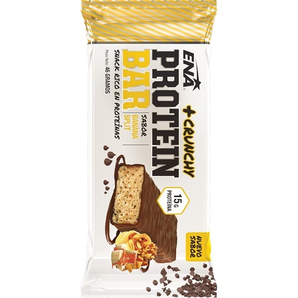 Barra Protéica Ena 32% Proteína Sabor Banana Split x 46 gr #1