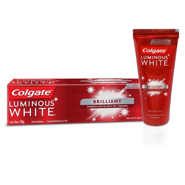 Crema Dental Colgate Luminous White Brilliant x 140 gr alt