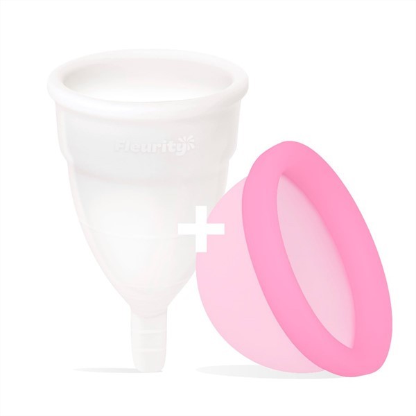 Combo Fleurity Copa 2 + Disco Rosa #1