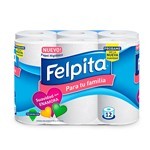 Papel Higienico Felpita Hoja Simple 12x30 #1