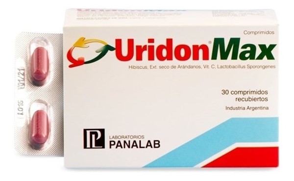Uridon Max Suplemento Dietario Arándano Y Vitamina C 30 comp Unico #1