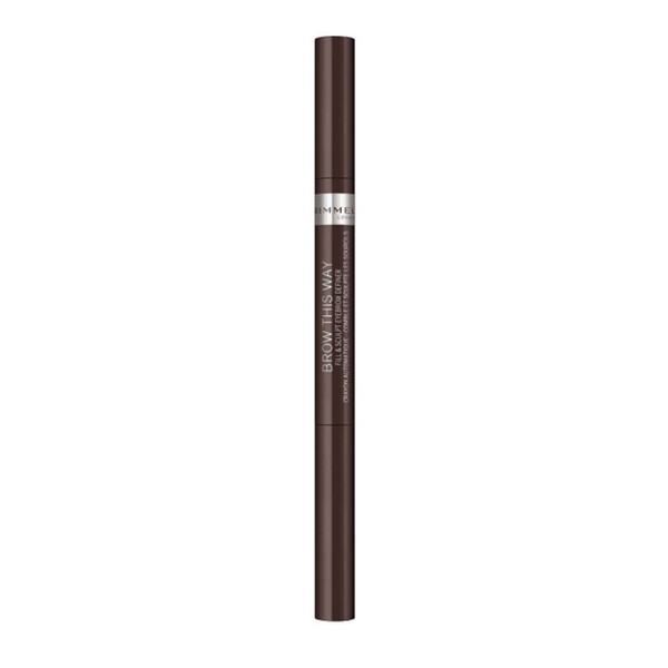 Delineador de Cejas Rimmel Brow This Way Fill & Sculp 003 Dark Brown alt