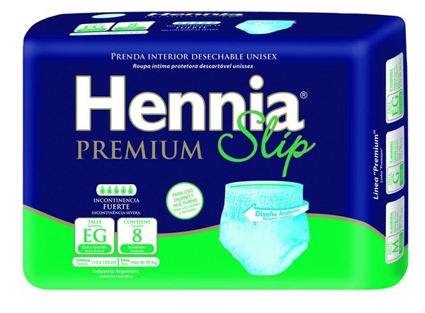 Hennia Ropa Interior Premium Xg (8 Unidades) #1