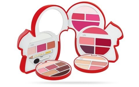 Pupa Set de Maquillaje Para Rostro Ojos Y Labios Squirrel 4 glam Mauve alt