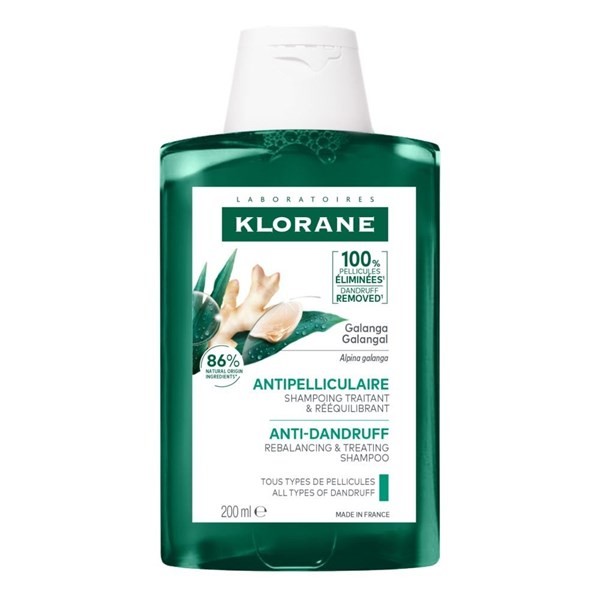 Klorane Shampoo Anticaspa Galanga x 200 ml #1
