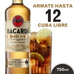 Ron Bacardi Carta Oro 750 Ml #1