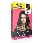 Nat Kit Tintura Color Cream & Nutrition Color 4 Castano #1