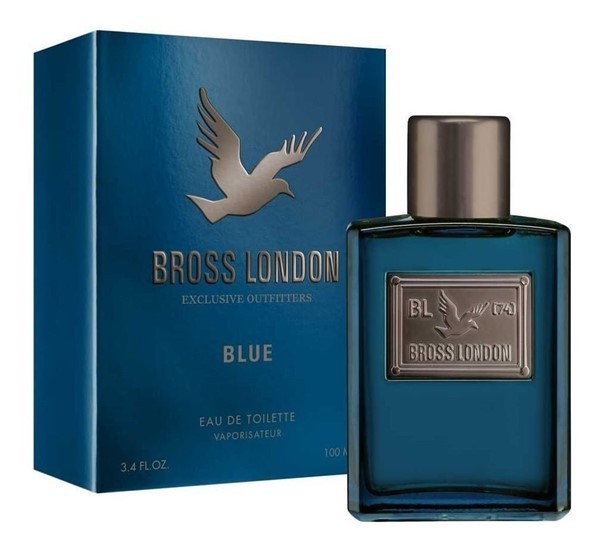Bross Fragancia Blue Edt For Men 100 ml alt