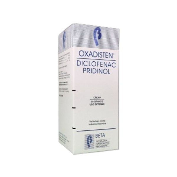 Beta Oxadisten Diclofenac + Pridinol Crema x 50 g #1