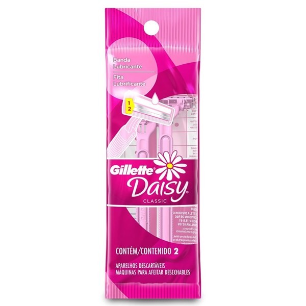 Maquina de Afeitar para Mujer Daisy Classic ( 2 Unidades )