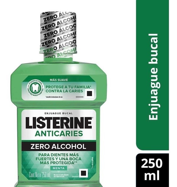 Listerine Anticaries Zero Alcohol x 250 ml #1