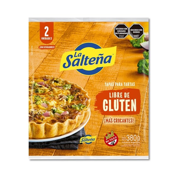 Tapas Sin Tacc Para Pascualina La Salteña 2 Uni #1