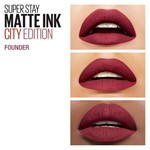 Labial Líquido Maybelline Super Stay Matte Ink City Edition x 5 ml 115 Founder #22