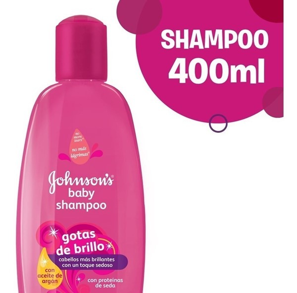 Johnsons Baby Shampoo Gotas de Brillo 400 ml #1