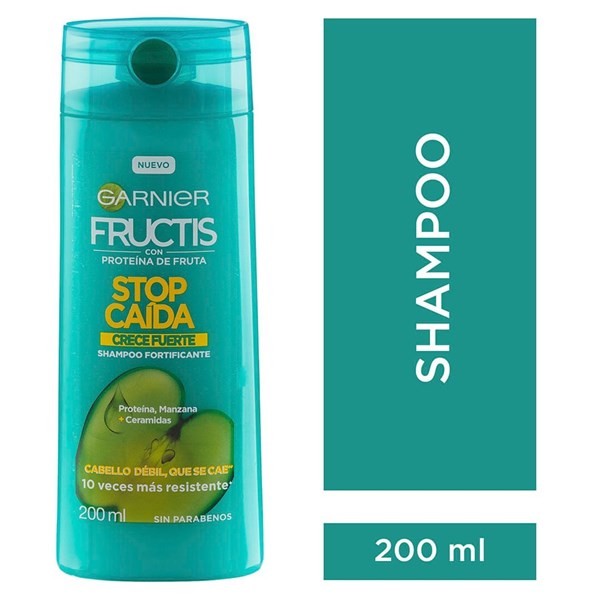 Shampoo Stop Caida Crece Fuerte Fructis Garnier 200 ml #1
