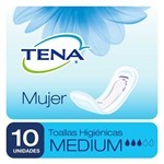 Tena Toallas Medium Para Mujer (10 Unidades) #6