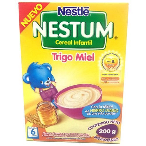 Nestum Cereal Infantil Trigo Y Miel 200 Gr #1