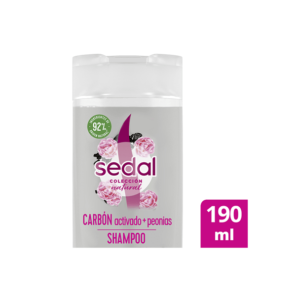 Shampoo Sedal Carbón Activado + Peonias X 190 Ml #1