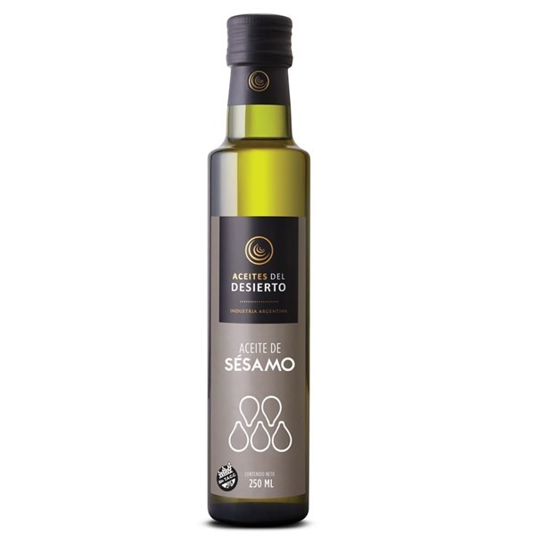 Aceite de Sésamo Aceites Del Desierto Sin Tacc x 250 ml
