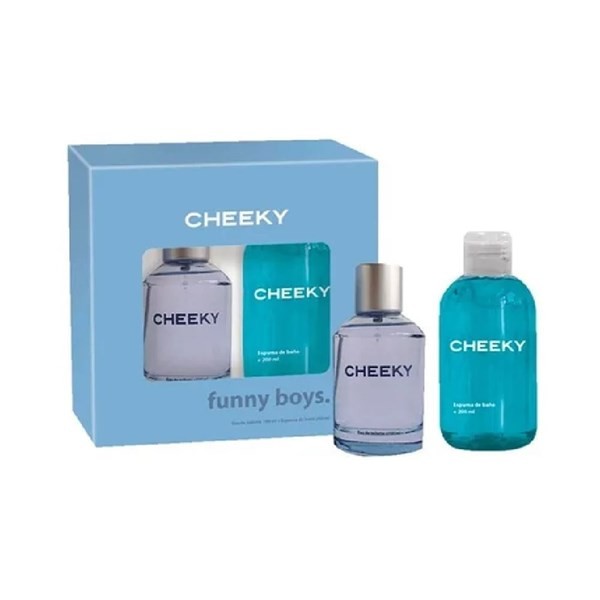 Cheeky Set Funny Boys Edt 100 ml + Espuma de Baño #1