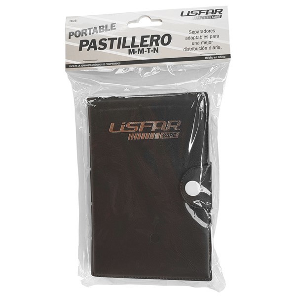 Lisfar Pastillero Semanal Portable (M-M-T-N) alt
