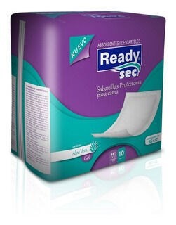 Sabanas Descartables ReadyBed 10 unidades (65 x 77 cm)