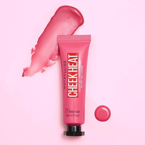 Maybelline Rubor En Crema Cheek Heat | 20 Rose Flush alt