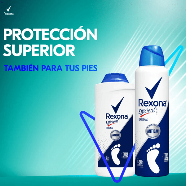 Rexona Efficient Talco Pédico Original 200 g alt