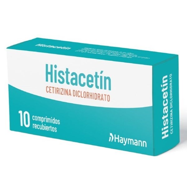 Histacetín | 10 Comprimidos Recubiertos #1