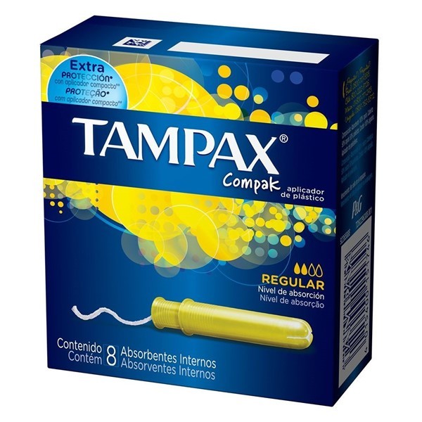 Tampax Tampones Regular (8 Unidades) alt
