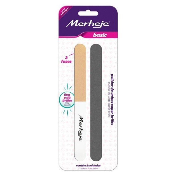Merheje Pulidor Para Uñas Super Brillo (2 U) #1