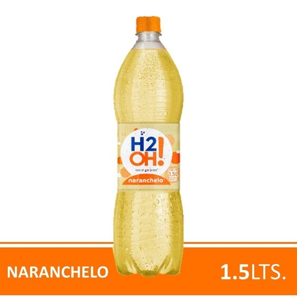 Agua Saborizada H2oh! Naranchelo 1.5 L