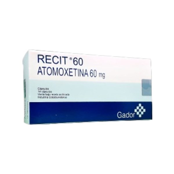 Gador Recit 60 Mg Atomoxetina x 14 Cáps #1