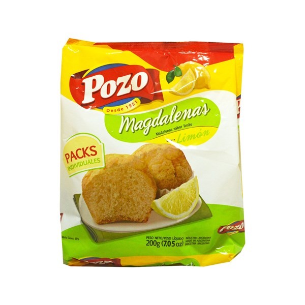 Magdalenas Sabor Limón Pozo 220 g. #1
