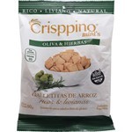 Mini Galletitas Crisppino de Arroz Oliva Y Hierbas x 50 g #1