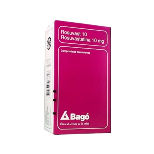 Bagó Rosuvast 10 10 Mg Rosuvastatina x 28 Comp #1