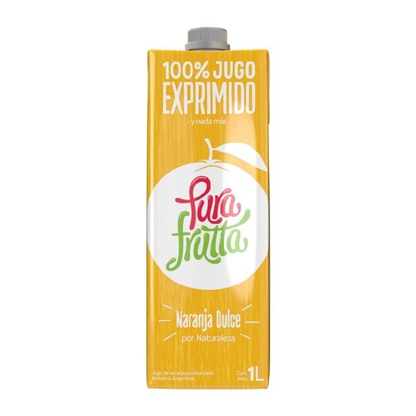 Pura Frutta Jugo Exprimido Naranja x 1 L