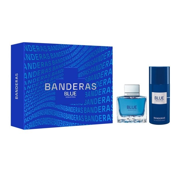 Set Banderas Blue Edt 100 ml + Deo 150 ml Hombre Presentación 100 ml #1