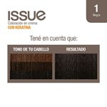 Issue Keratin Color 1 negro #4