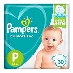 Pampers Confort Sec Pañales Pequeño x 30 Unidades #1