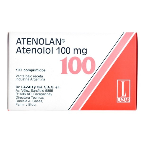 Atenolan 100 Mg | 100 comprimidos | Atenolol #1