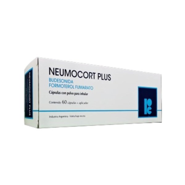 Cassara Neumocort Plus Budesonide + Formoterol con Polvo x 60 Cáps #1