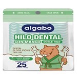 Algabo Hilo Dental con Mango Mentol | 25 Unidades #1