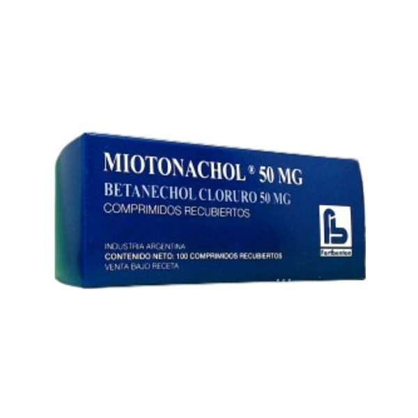 Fortbenton Miotonachol Betanechol Cloruro 50 Mg x 100 Comp #1