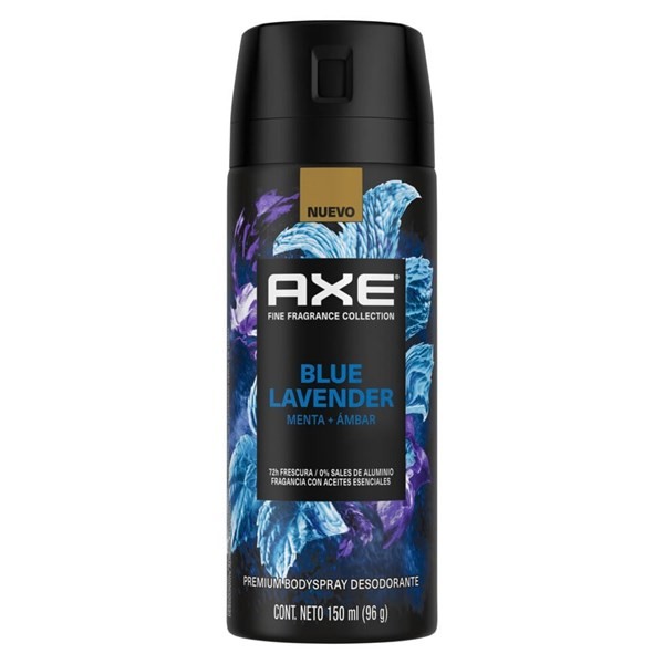 Desodorante En Aerosol Axe Blue Lavender 150 Ml. alt