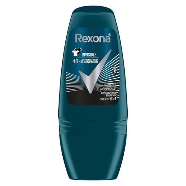 Desodorante Rexona Invisible Roll On 50 Ml alt