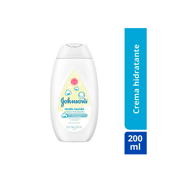 Johnsons Crema Hidratante Johnson Recien Nacidos x 200 ml #1